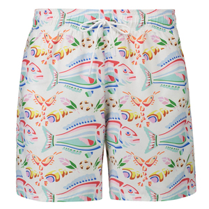 Pantaloncini da bagno estivi Casual da uomo di alta qualità leggeri a asciugatura rapida e traspirante elastico in vita costumi da bagno prezzo ragionevole OEM - Product Image 3
