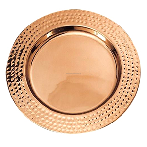 Placa de cobre antiguo de 13 pulgadas, placa de cobre puro hecha a mano para la opción perfecta para fiestas en casa, restaurantes - Product Image 5