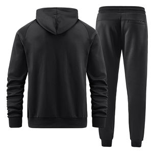 Custom Unisex Slim Fit Casual Athletic Jogging Trajes de sudor de 2 piezas a prueba de viento Reversible 100% Poliéster Chaqueta con capucha Chándales - Product Image 2