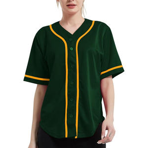 เสื้อเจอร์ซีย์เบสบอลปักลายโพลีเอสเตอร์100% เสื้อกีฬาซอฟท์บอลพิมพ์หมายเลขทีมที่ระเหิดได้กำหนดเอง - Product Image 1