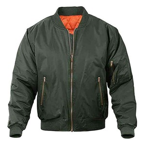 Veste de bombardier de vol à motif confortable classique OEM pour hommes vêtements personnalisés pour hommes veste imperméable pour hommes - Product Image 1