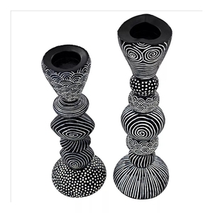 Contemporary Style <b>Tall</b> Pillars Vintage <b>Candle</b> <b>Holders</b> Pillar Decorative Christmas <b>Candle</b> Stands Models Handmaded - Product Image 5