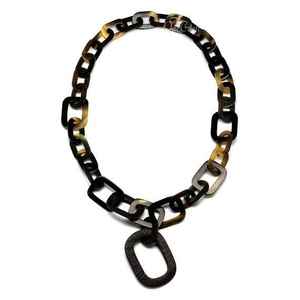 Nueva moda Unisex collar de cuerno de búfalo lindo diseño de Ángel artesanías naturales hechas a mano para fiestas de boda regalo de mujer al por mayor - Product Image 3