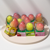 Vente en gros de glaces 3D en forme de fruits (raisin, citron, mandarine, fraise, pêche, mangue) à prix compétitif pour les distributeurs