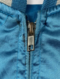 Chaquetas universitarias de bombardero de satén con letras de alta calidad, chaquetas universitarias totalmente personalizadas a la moda para hombres - Product Image 6