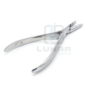 Lunar Offer ชุดเครื่องมือคีมหนีบผมยาว7นิ้วแบบมืออาชีพชุดเครื่องมือคีมลูกปัดขนาดไมโครลิงค์หรือลูกปัดขนาดใกล้ตัว - Product Image 4