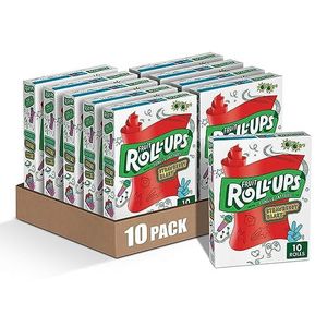 Variety Pack <b>Fruit</b> Roll-Ups 10 ct. Bottle of 10 Mint Flavored Snacks - Product Image 1