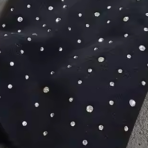 2025 survêtements d'hiver personnalisés Designer de haute qualité polaire lourde 100% Polyester strass Baggy pantalons de survêtement ensemble survêtement - Product Image 6