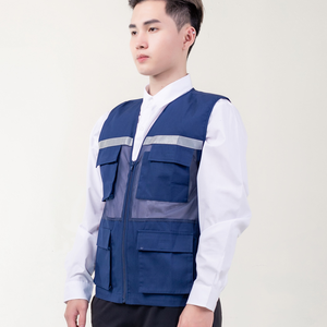 Venta al por mayor chaleco de seguridad ropa de trabajo uniforme de alta visibilidad hombres reflectante-de FMF Vietnam fabricante verificado ropa ODM/OEM - Product Image 4