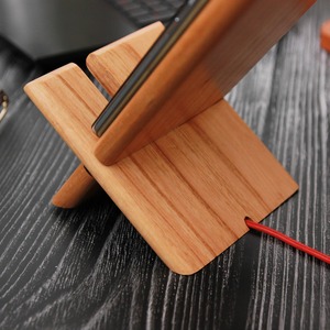 Nuevo Soporte de Madera para Teléfono Móvil, Soporte Universal de Madera Natural para Celular - Product Image 2
