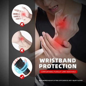 Guantes de gimnasio de calidad superior Guante de levantamiento de pesas de seguridad manual para Unisex Superventas Gimnasio Guantes de fitness Modelo superventas - Product Image 4