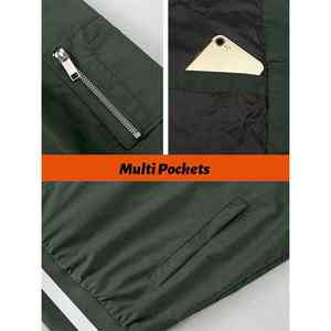 2025 vestes de baseball unies en gros boutonnées logo personnalisé imprimé collège noir vestes pour hommes veste d'université - Product Image 2