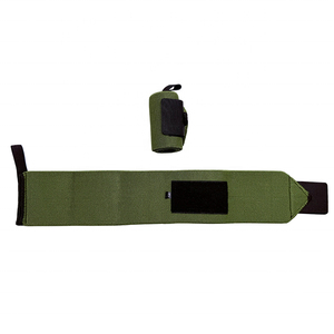 Poignets pour l'haltérophilie-Polyester antidérapant et coton Support solide pour le levage lourd Unisexe Améliorer la force de la main - Product Image 2