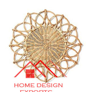 จานชาร์จดีไซน์แบบเกลียวทำด้วยมือสำหรับโต๊ะอาหารและเครื่องใช้บนโต๊ะอาหารงานถักมืองานถักทอที่ขายดีที่สุดสำหรับตกแต่ง - Product Image 5