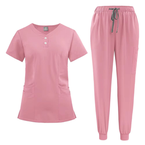 Conjunto de uniforme de hospital personalizable para mujer, traje de fregado quirúrgico duradero para enfermeras, uniformes de salón de enfermería personalizados profesionales - Product Image 5