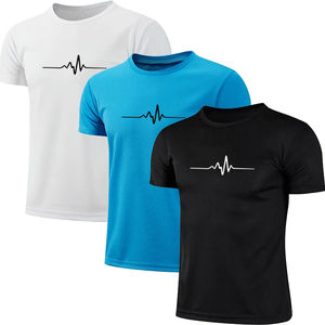 Camiseta gráfica de lujo de alta calidad personalizada, camiseta de Spandex con estampado personalizado para hombre - Product Image 4
