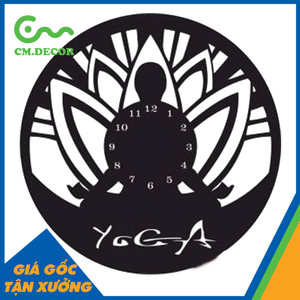 Reloj Decorativo de Cuarzo Vintage TDH022 de 10 Pulgadas con Diseño de Plantas de Lujo, Logotipo Personalizado, Analógico, para Decoración del Hogar y Bodas - Product Image 1