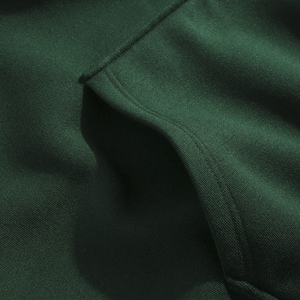 Sweats à capuche épais de 14 oz en polaire vierge personnalisée de gros ensemble imprimé bouffant personnalisé - Product Image 4