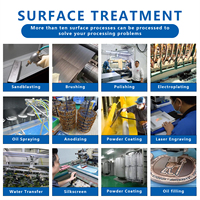 Pièce usinée CNC sur mesure, 5 axes, acier inoxydable, usinage de précision en aluminium, tournage, fraisage, service d'usinage du titane