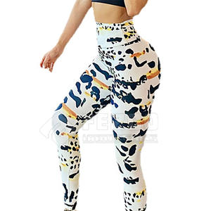 2025 nuevo de secado rápido Scrunch Butt Legging logotipo personalizado impresión Digital Leggings deportes al aire libre Yoga Leggings para mujeres - Product Image 4