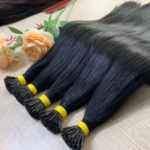ผมปลายหัว - ต่อผมมนุษย์ด้วยขนไม้ไผ่ในเวียดนามคุณภาพดีที่สุดและมีสีเต็มรูปแบบ - Product Image 1