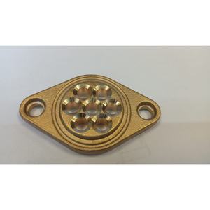 Tête d'élément chauffant en laiton VINAYAK ENTERPRISE (modèle à bride en laiton) pour machine à café | Pièces de rechange de chauffage en laiton durables - Product Image 3