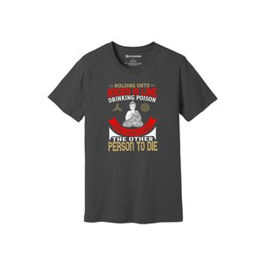 100% algodón camiseta informal 3D Buda temas impresión 12 opciones de color 160-180 pesado GSM diseño personalizable Logotipo de colocación - Product Image 2
