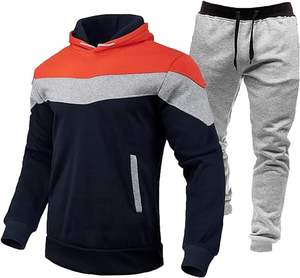 Venta al por mayor de ropa deportiva chándales con logotipo personalizado de lana en blanco - Product Image 4