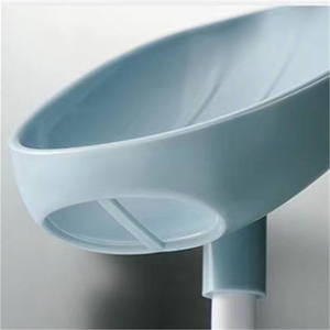 Juego de Tres Piezas de Jabonera de Plástico Adhesiva para Montar en la Pared, Moderna, Multifuncional, para Baño, Bandeja para Mantener el Jabón Seco - Product Image 5