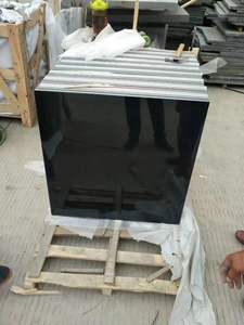 Azulejos de suelo de granito negro absoluto de diseño moderno pulido para cocina, baño, exterior y Villa para uso en escaleras - Product Image 4