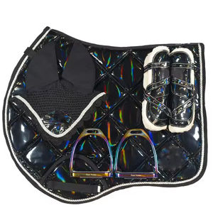 Ensemble de tapis de selle pour cheval de taille standard, tapis de selle d'équitation, fabricant de tapis de selle de saut pour équipement d'équitation - Product Image 5