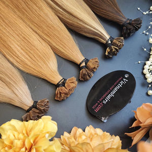 2025 Top Vente Haute Qualité 100% Extensions De Cheveux Humains Vierges Vietnamiens Pointe Plate Droite Pleine Cuticule - Product Image 1