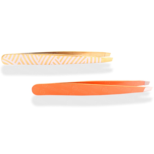 แหนบถอนคิ้วสเตนเลสปลายแหลมน้ำหนักเบาออกแบบโลโก้ตามต้องการ - Product Image 3