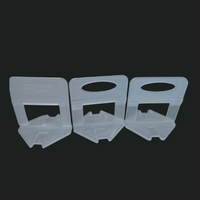 Clips de carrelage 100 pièces Clips réutilisables 1.0mm 1.5mm 3.0mm système de nivellement de carrelage outil d'installation de mur de sol précis échantillon gratuit