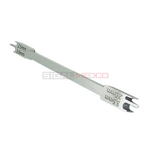 Support orthodontique Jauge de hauteur No.22 Support dentaire Positionnement Mesure Instruments médicaux 2.0mm, 2.5mm, 3.0mm, 3.5mm - Product Image 2