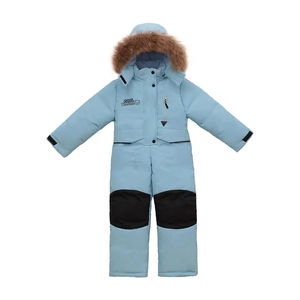 Combinaison de ski tout-en-un pour enfants grande taille, imperméable, isolante, respirante, hiver, automne, garçons et filles - Product Image 4