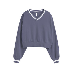 Sudaderas de Forro Polar con Cuello Redondo Unisex Personalizadas Nuevas al por Mayor 2023, Sudadera de Manga Larga con Cuello Redondo, Sudadera con Capucha de Poliéster/Algodón para Invierno - Product Image 4