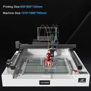 Imprimante 3D MAIGAO AI4-S800 à quatre couleurs, haute vitesse 500 mm/s, pour enseignes LED grand format - Product Image 3