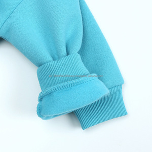 Sudadera con Capucha de Algodón con Logotipo Personalizado para Niños, Sudadera Informal Holgada para Niños, Sudadera con Capucha para Bebés - Product Image 4