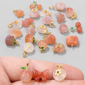 Collier pendentif en sel rose de l'Himalaya sculpté conçu sur mesure produit d'artisanat naturel de haute qualité pour une bonne santé amour noël - Product Image 3