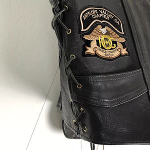 Leather Biker <b>Vest</b> Motorcycle Patches Buffalo Nickel Waistcoats Top Quality Custom Made New Style 2025 Customized <b>Vests</b> - Product Image 6