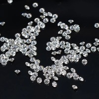 Pierres précieuses Mehrajudin, moissanite blanche naturelle, taille brillant rond, pierres précieuses en vrac de qualité supérieure, évaluation par une tierce partie pour la fabrication de bijoux