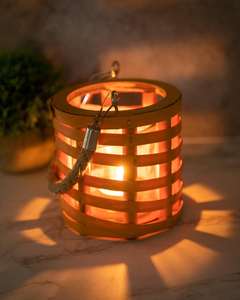 Linterna y portavelas de alta calidad, decoraciones decorativas para bodas, linterna de vela clásica de madera, Fabricante Mayorista Supp - Product Image 4