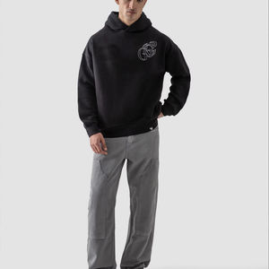 Fabrication de vêtements Street-wear Sweat à capuche personnalisé 100% coton de haute qualité pour hommes - Product Image 1