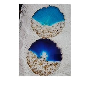 Posavasos de Té con Acabado Brillante para Cocina y Catering, Forma Personalizada, Tapete para Taza de Té, Posavasos de Resina para Tazas de Cerveza - Product Image 1