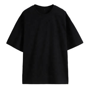 Camisetas de talla grande para hombre, camisetas de manga corta de algodón de punto de secado rápido y transpirable, diseño personalizado liso en blanco OEM personalizado - Product Image 5