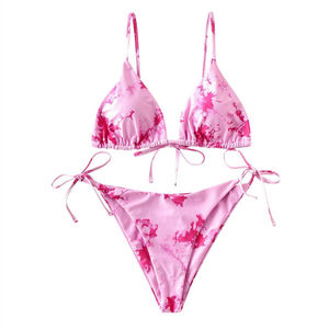 Nuevo Conjunto de Bikini para Mujer, Traje de Baño Sexy, Conjunto de Bikini Sexy, Traje de Baño Halter para Mujer, Ropa de Playa - Product Image 1