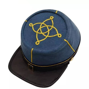 Venta caliente nueva moda alta calidad cinturón boina sombrero lana mujer Cool negro boina sombrero para fiesta - Product Image 2