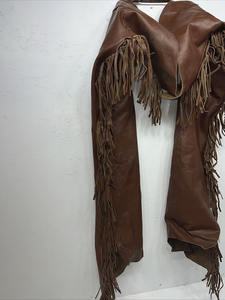 Chaparreras Deportivas de Lujo Ajustables y Transpirables con Flecos Bordados, Ajuste Regular, Cuero Genuino, Personalizables para Hombre - Product Image 2