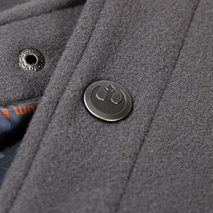 Chaqueta de invierno de estilo universitario de Rebel Alliance Varsity para hombre, ropa de abrigo coleccionable con logotipo bordado - Product Image 3